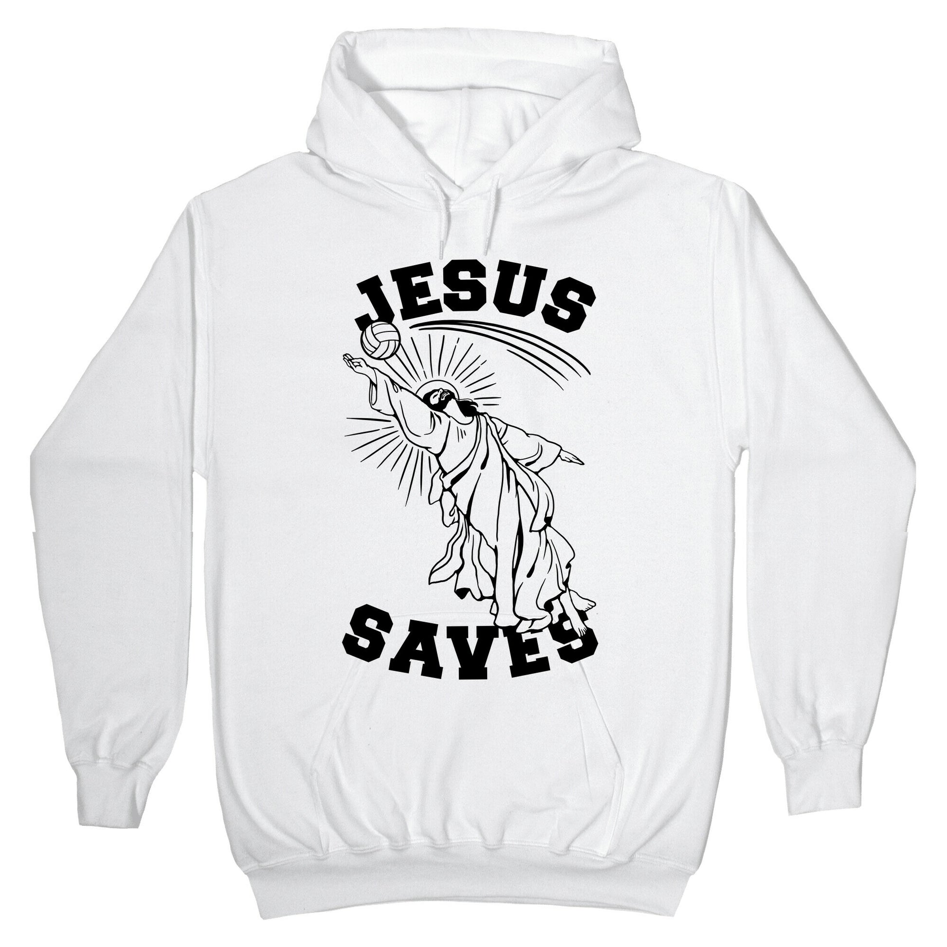 Jesus Saves (Volleyball) Hoodie