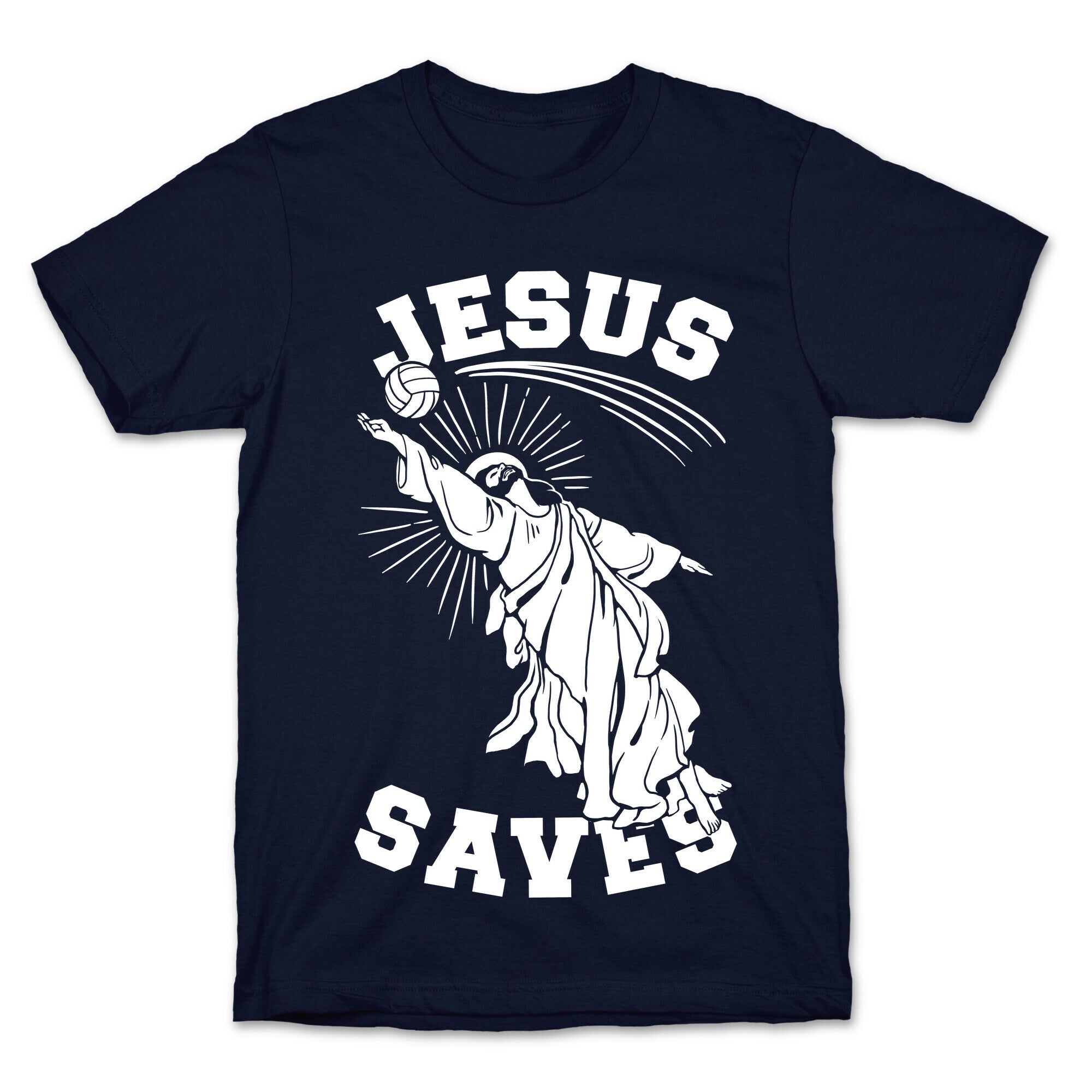 Jesus Saves (Volleyball) T-Shirt