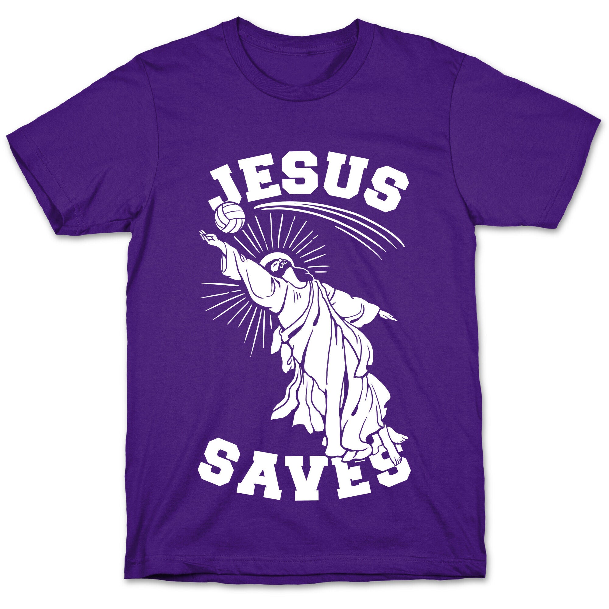 Jesus Saves (Volleyball) T-Shirt