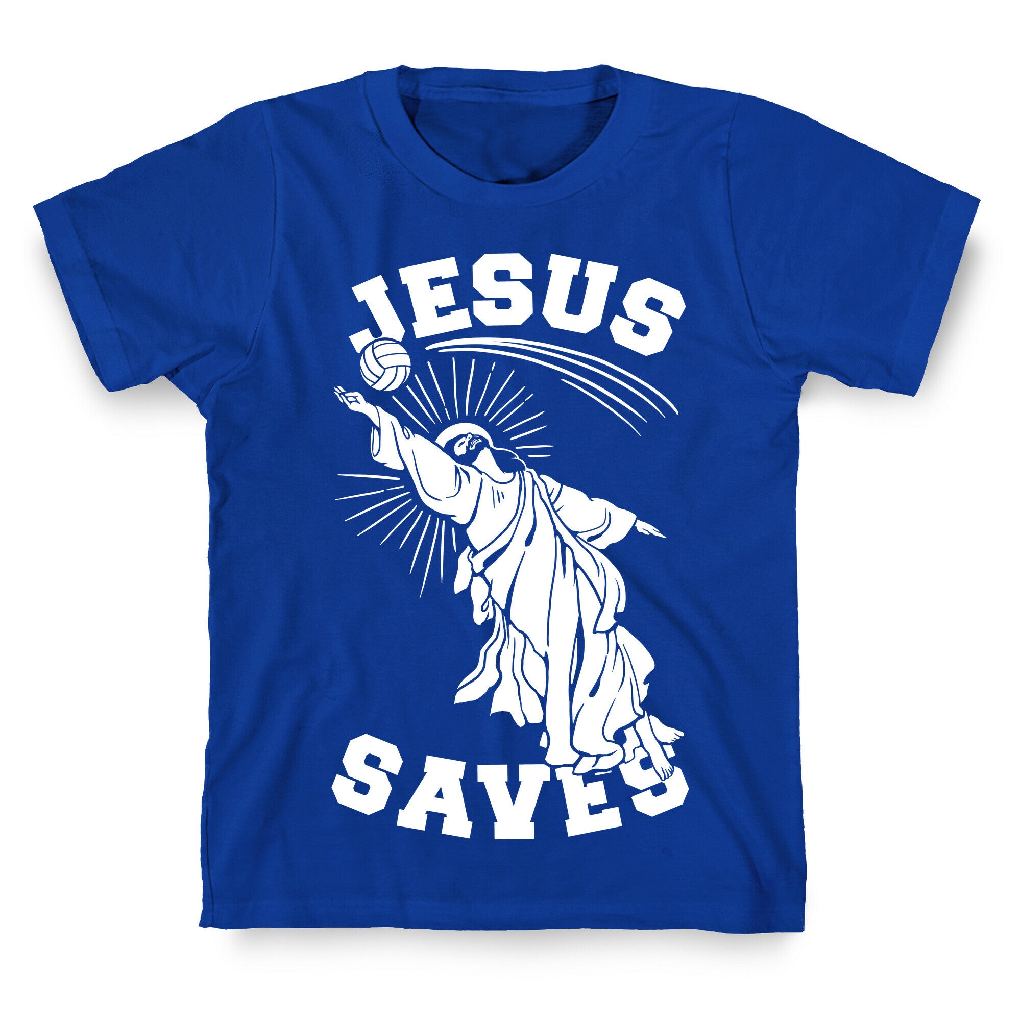 Jesus Saves (Volleyball) T-Shirt