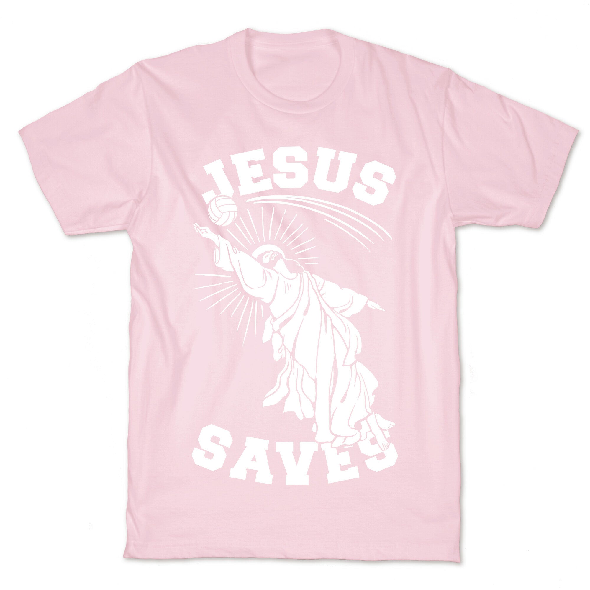 Jesus Saves (Volleyball) T-Shirt