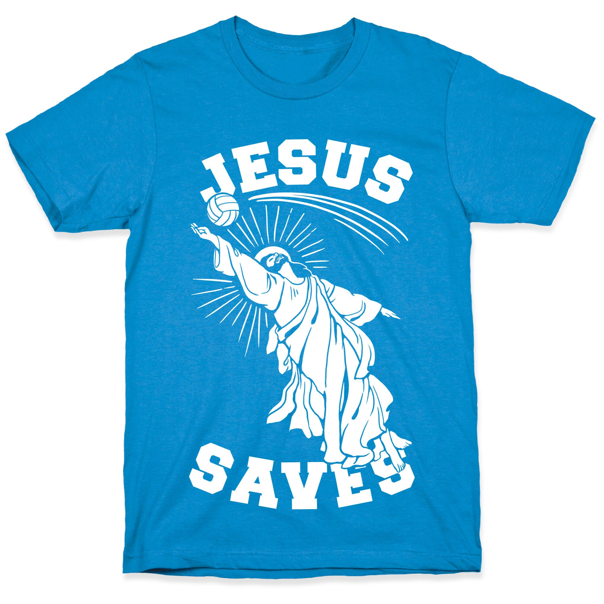 Jesus Saves (Volleyball) T-Shirt