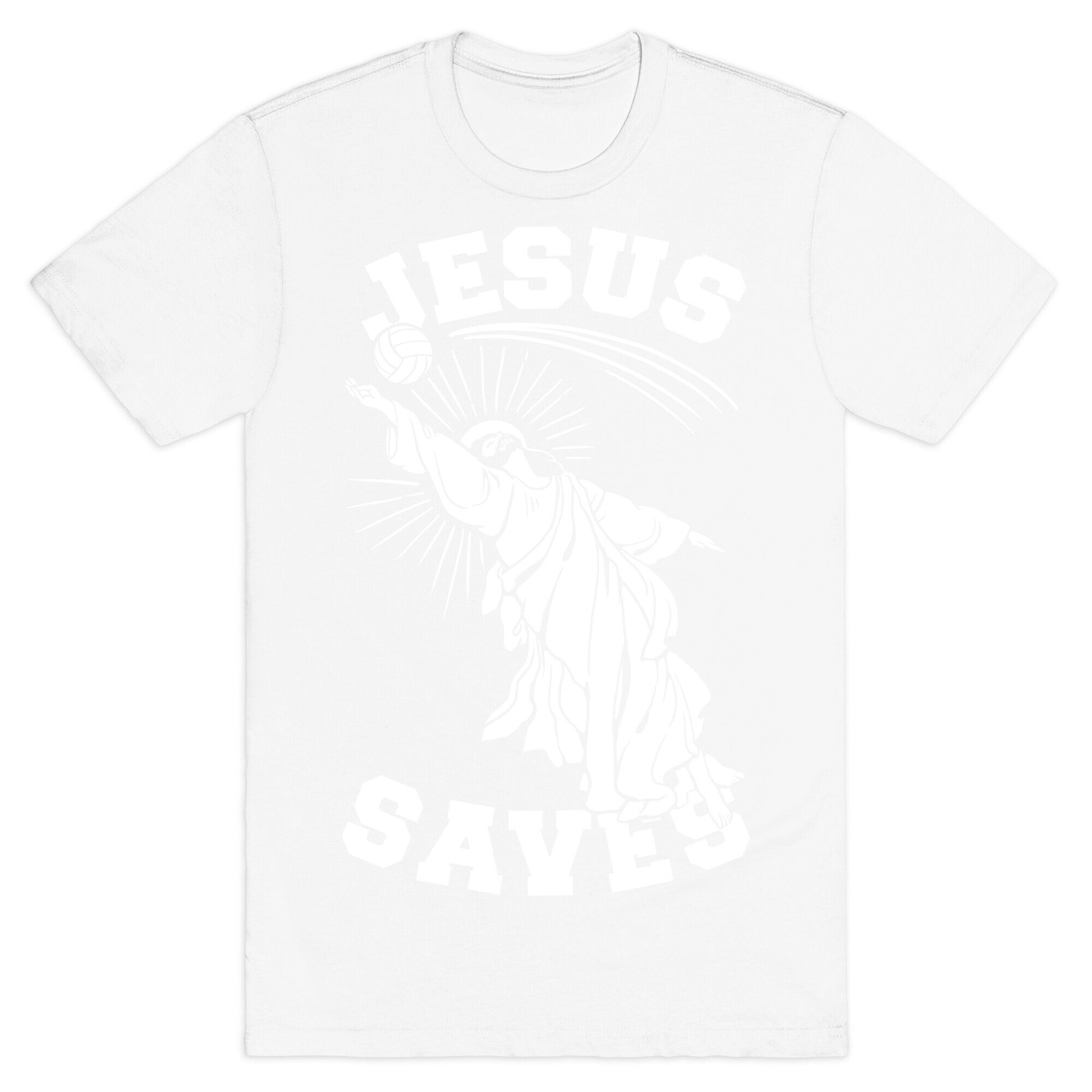 Jesus Saves (Volleyball) T-Shirt