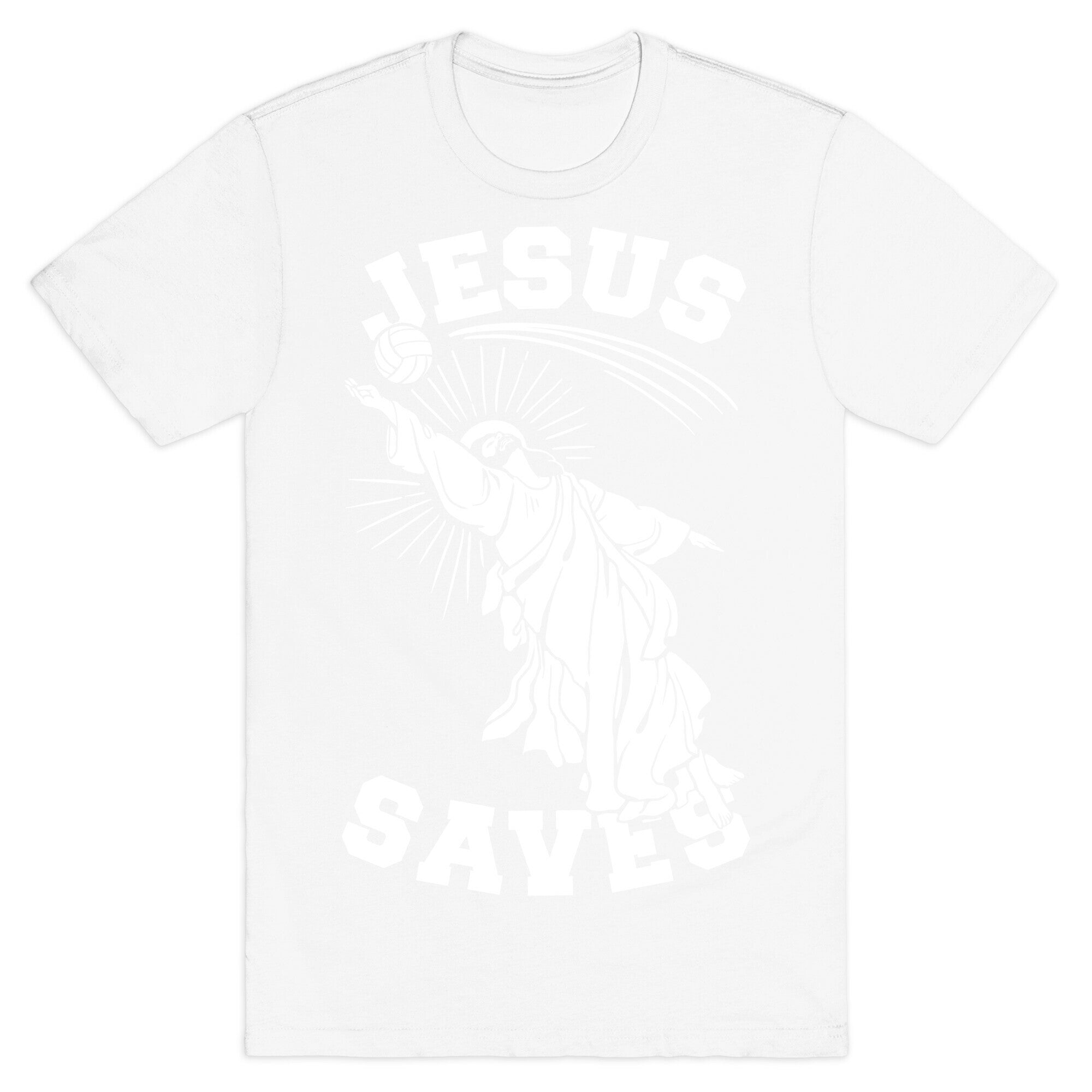 Jesus Saves (Volleyball) T-Shirt
