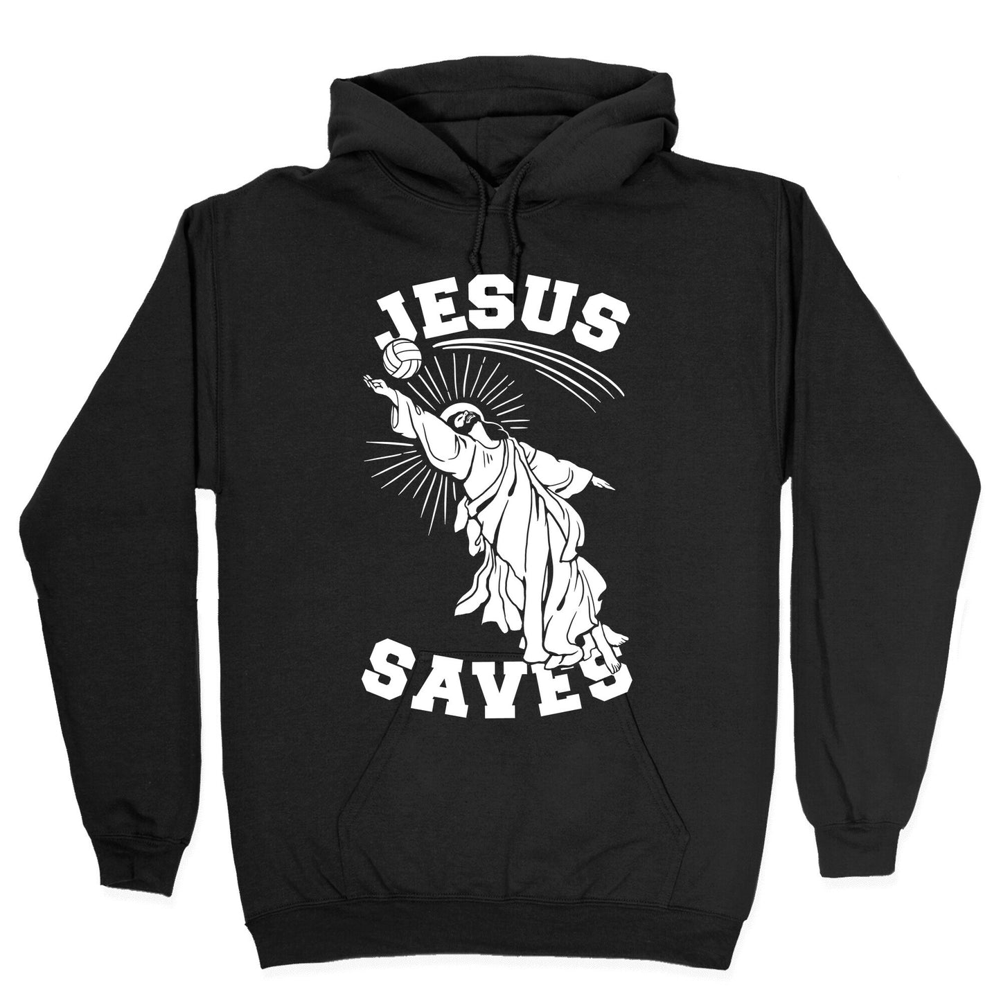 Jesus Saves (Volleyball) Hoodie