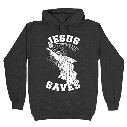 Jesus Saves (Volleyball) Hoodie