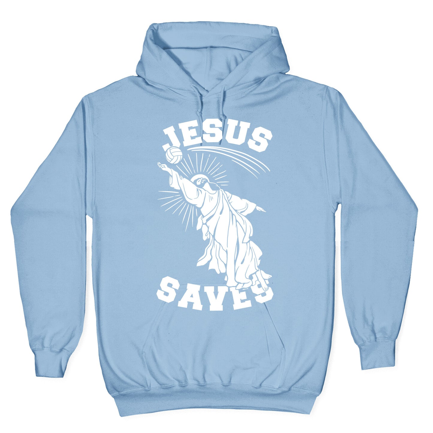 Jesus Saves (Volleyball) Hoodie