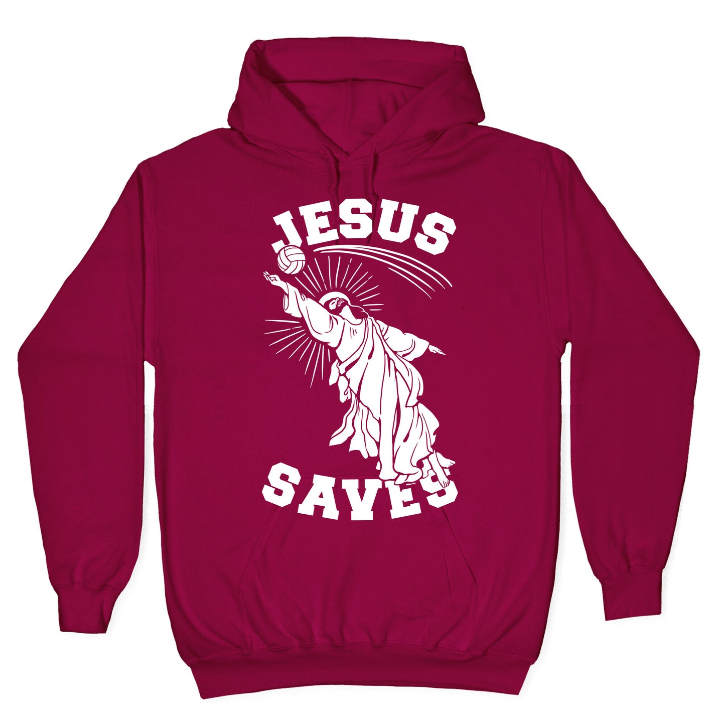 Jesus Saves (Volleyball) Hoodie