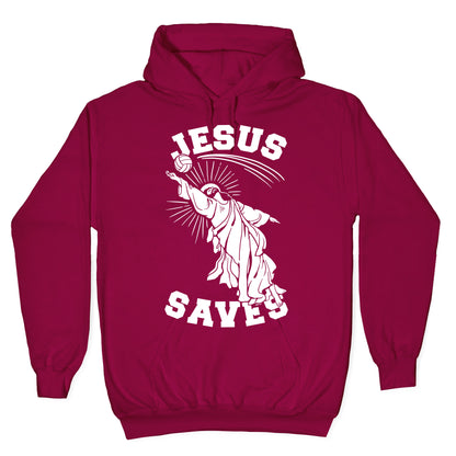 Jesus Saves (Volleyball) Hoodie