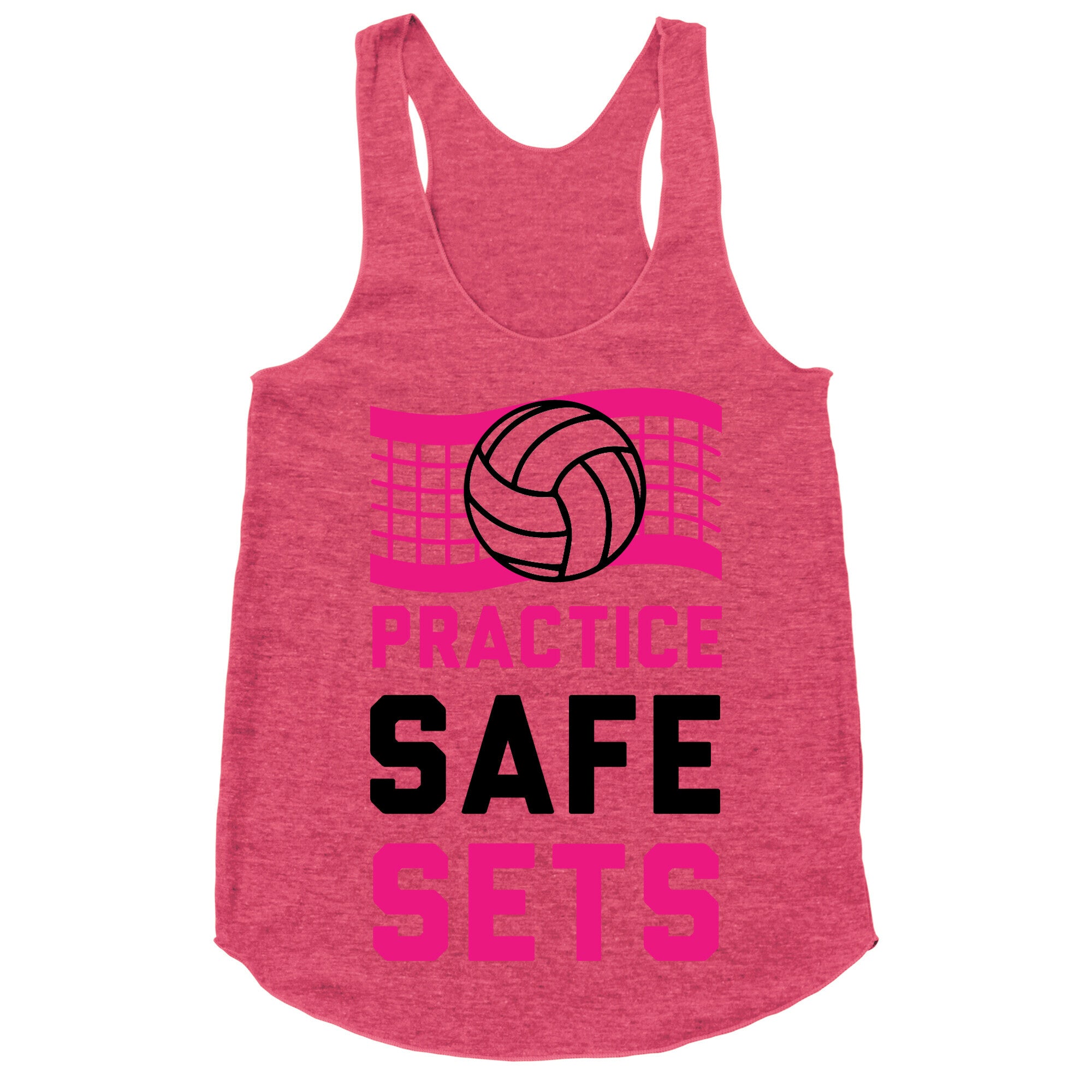 Practice Safe Sets Racerback Tank
