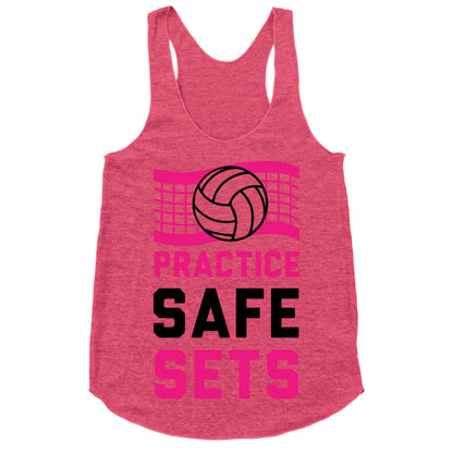 Practice Safe Sets Racerback Tank