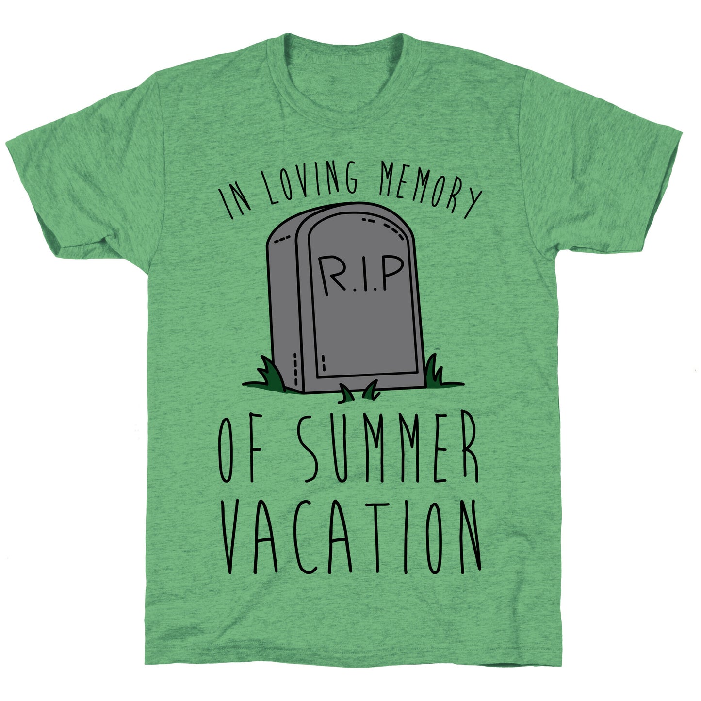 In Loving Memory Of Summer Vacation Unisex Triblend Tee