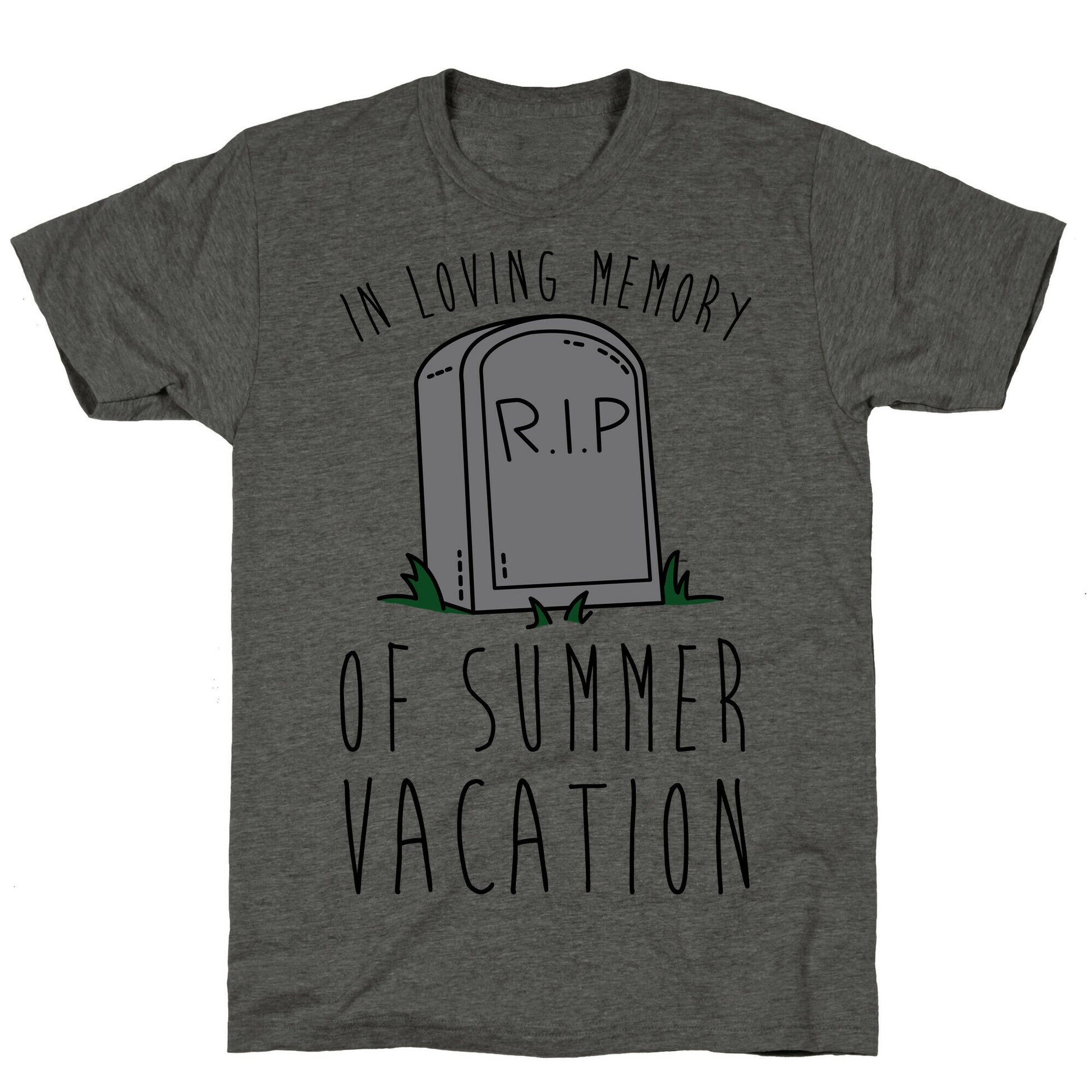 In Loving Memory Of Summer Vacation Unisex Triblend Tee