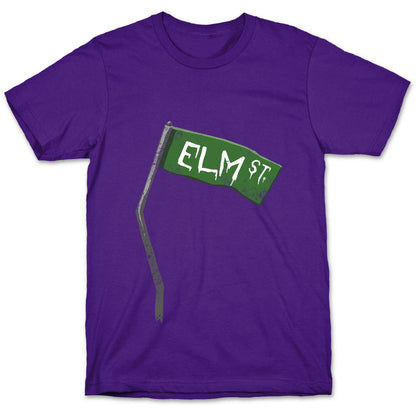 Elm Street (Horror Movie Street Sign) T-Shirt