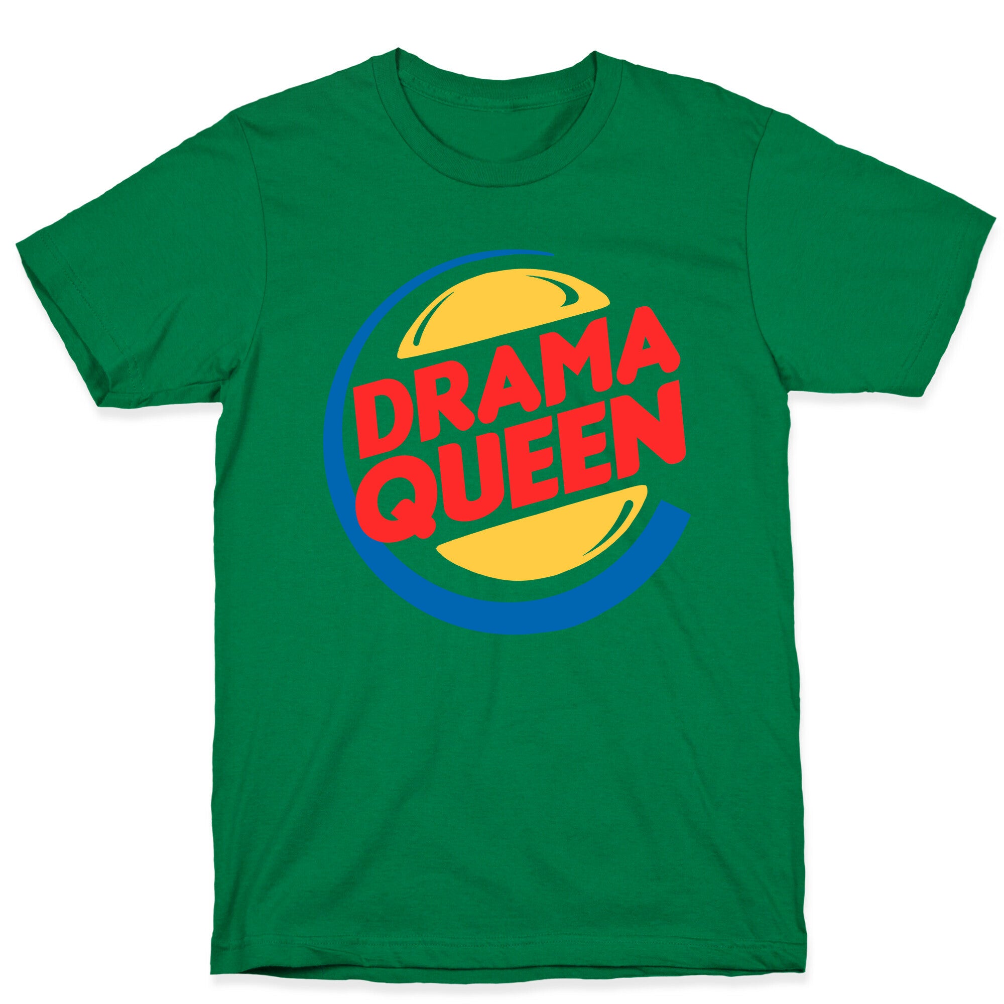 Drama Queen Burger Parody T-Shirt