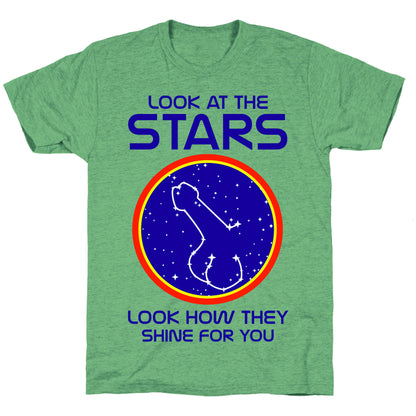 Penis Constellation Unisex Triblend Tee