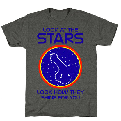 Penis Constellation Unisex Triblend Tee