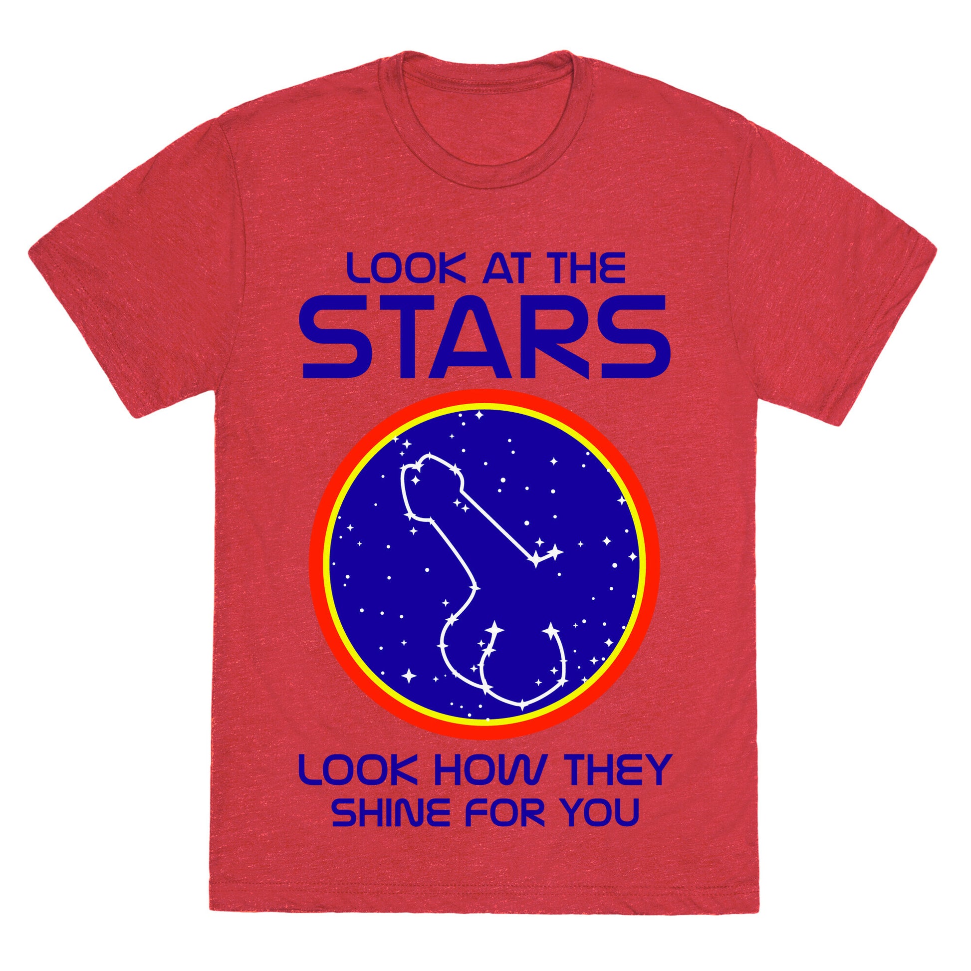 Penis Constellation Unisex Triblend Tee
