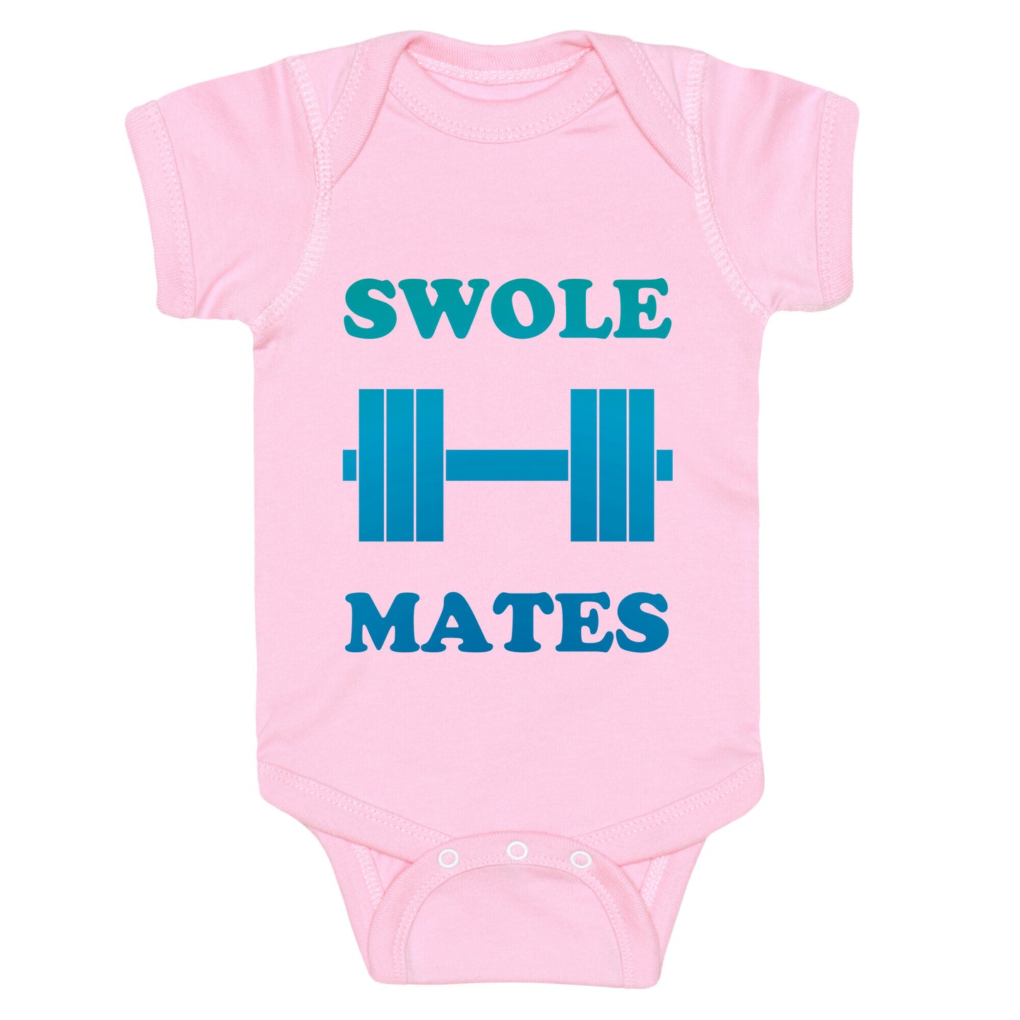 Swole Mates (his) Baby One Piece