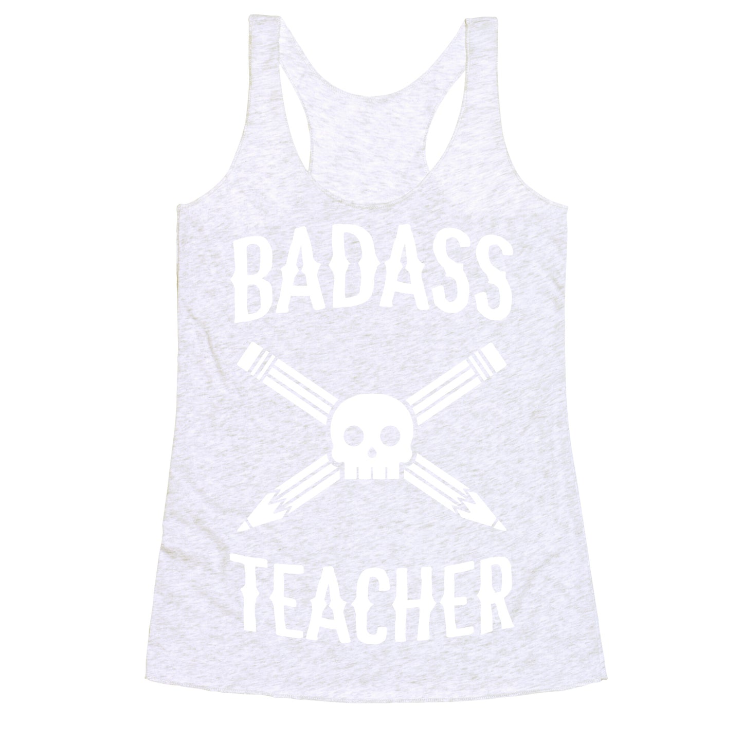 Badass Teacher Racerback Tank