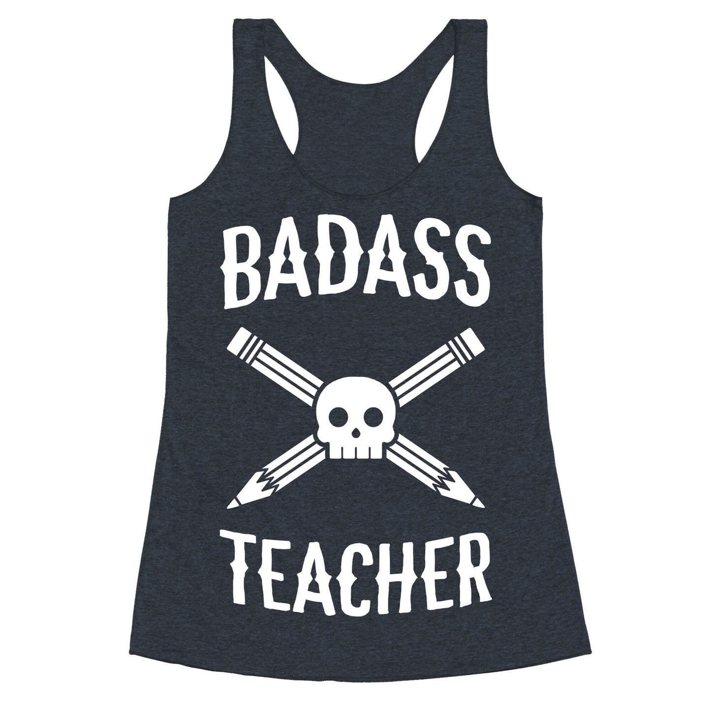 Badass Teacher Racerback Tank