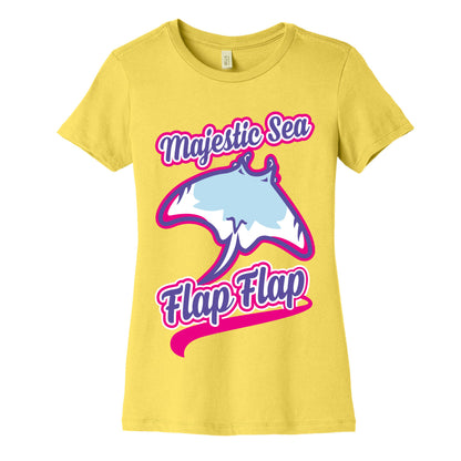 Majestic Sea Flap Flap Women's Cotton Tee