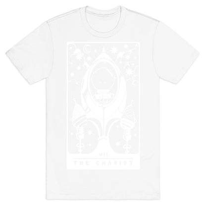The Chariot Space Rocket Tarot Card T-Shirt