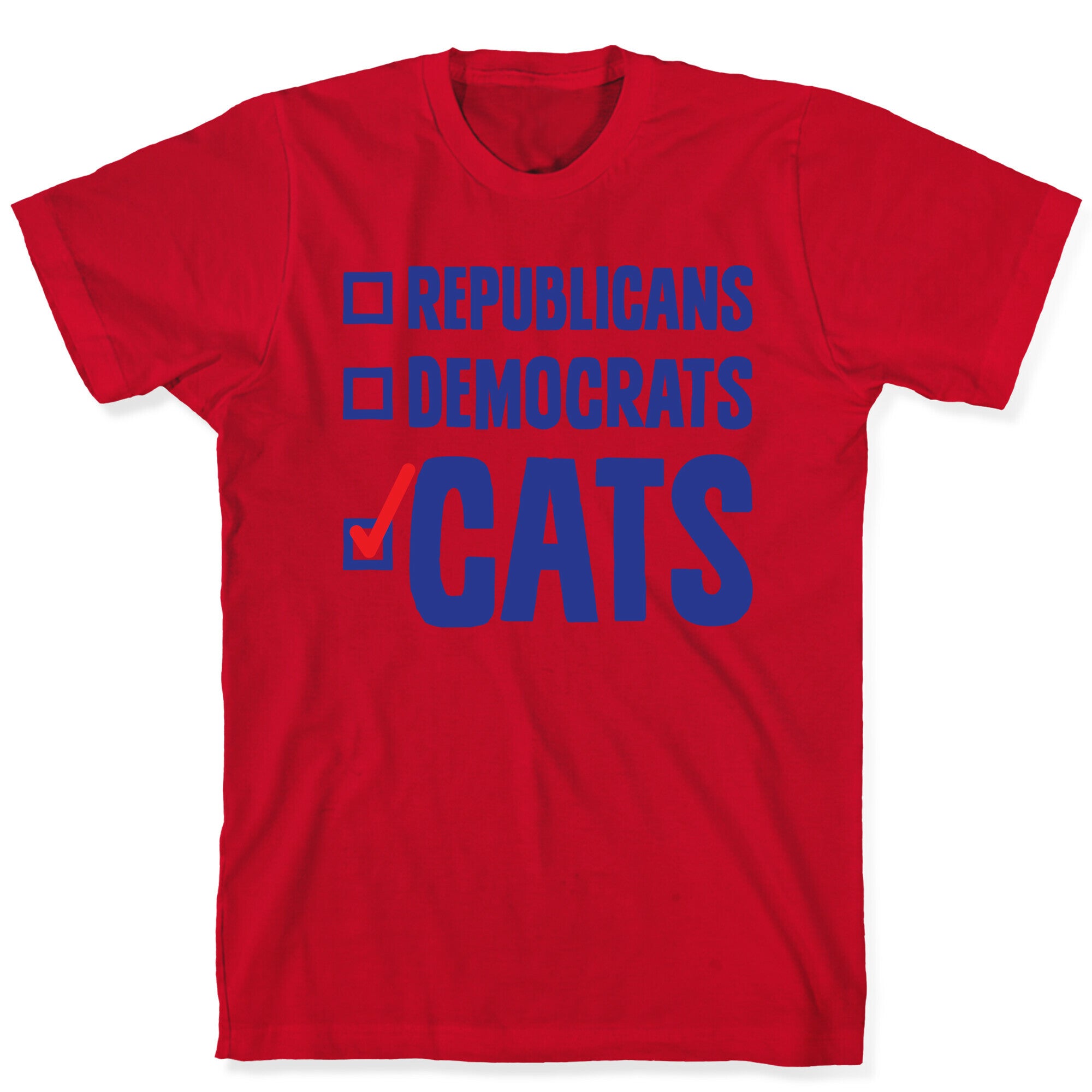 Republicans Democrats Cats T-Shirt