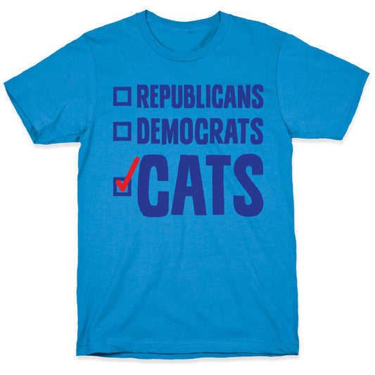 Republicans Democrats Cats T-Shirt