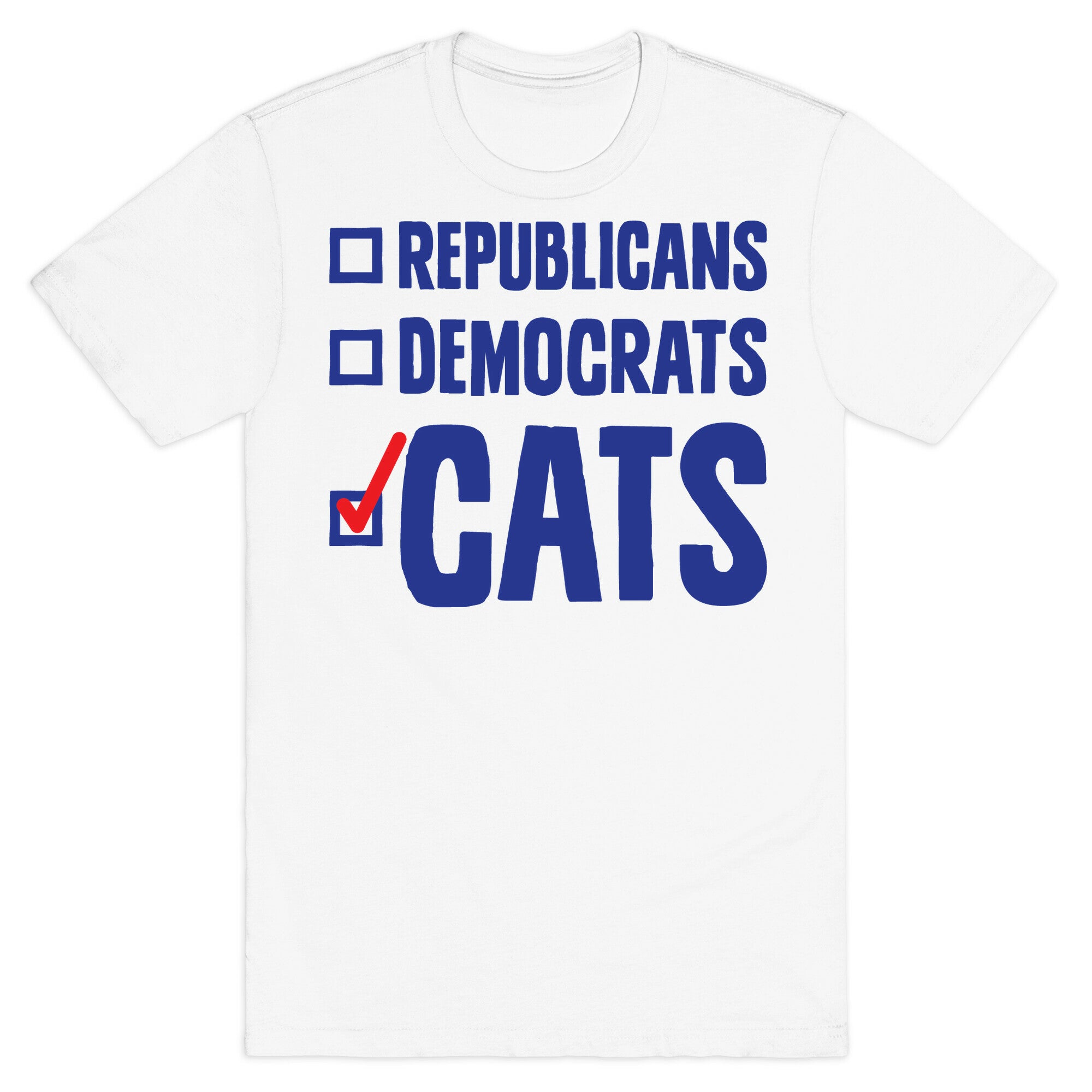 Republicans Democrats Cats T-Shirt