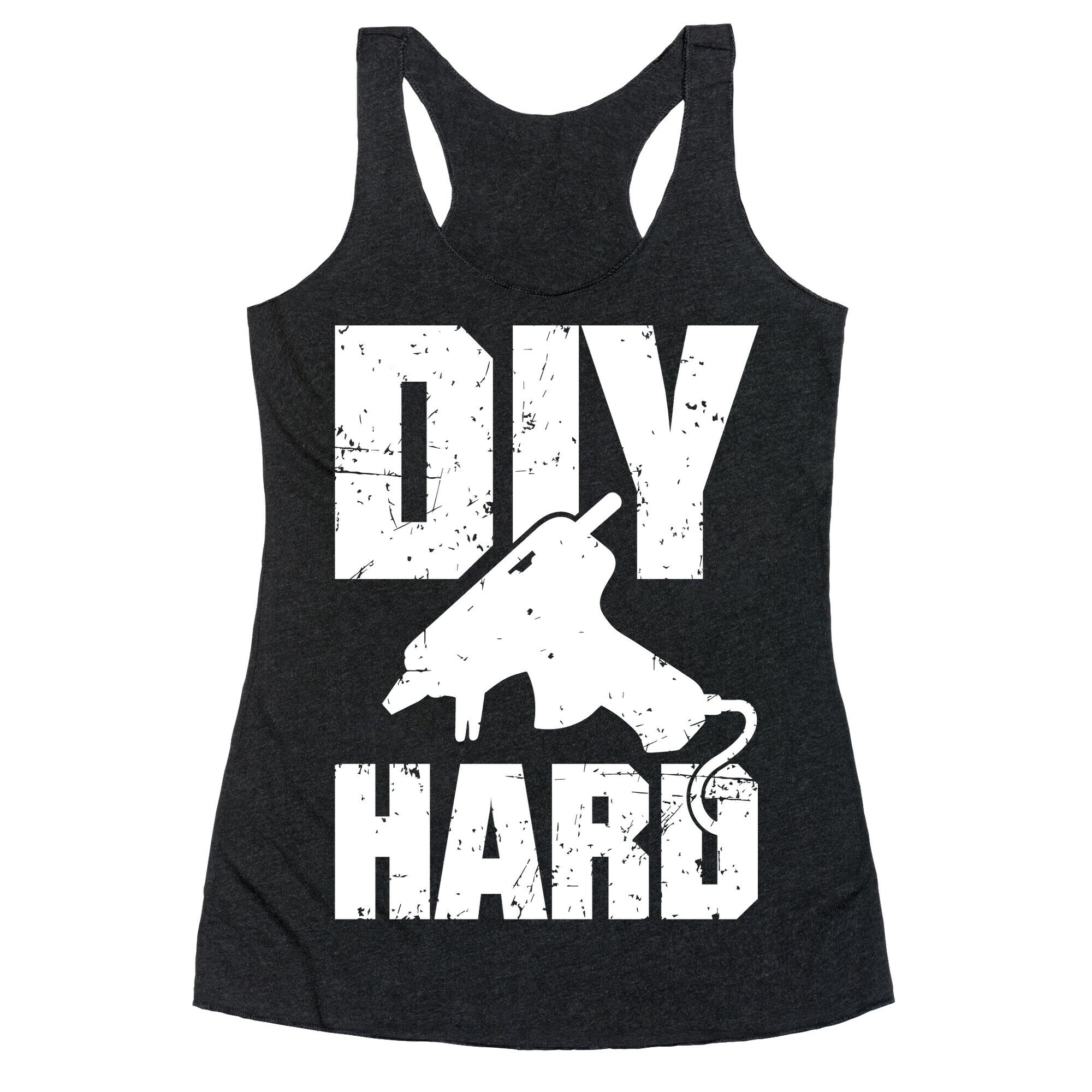 DIY Hard Racerback Tank