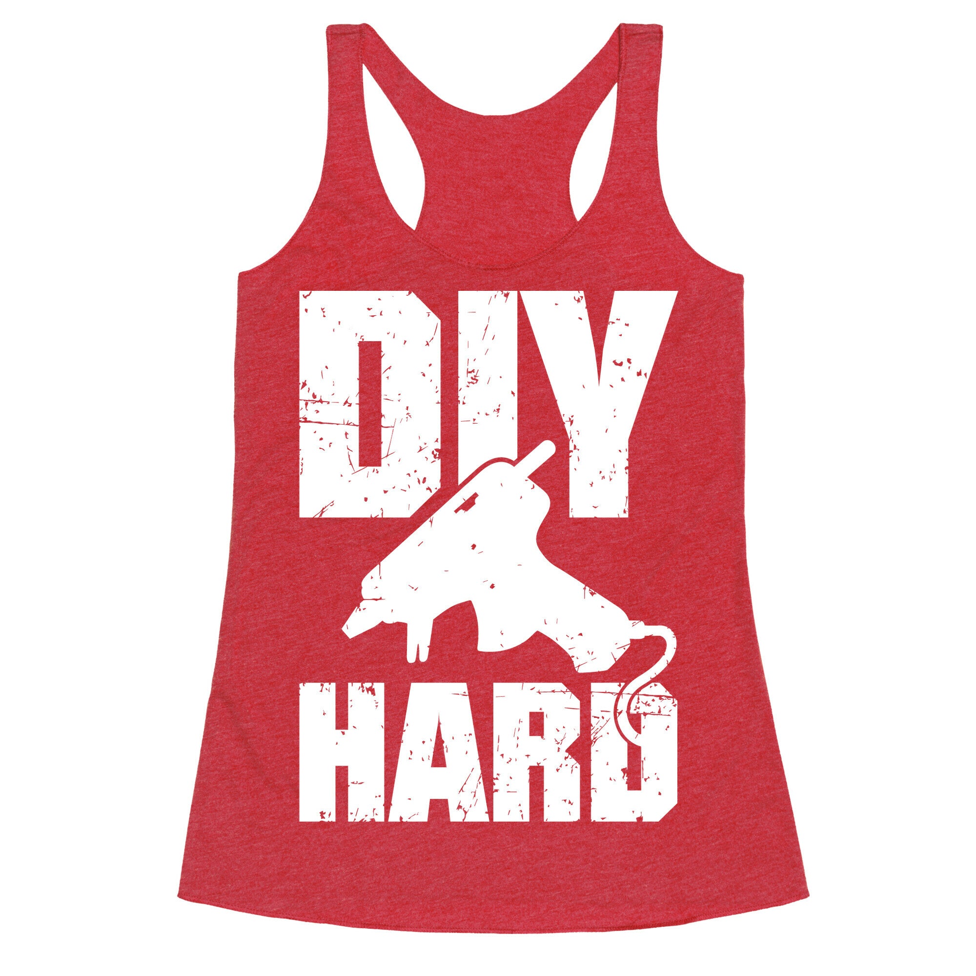 DIY Hard Racerback Tank