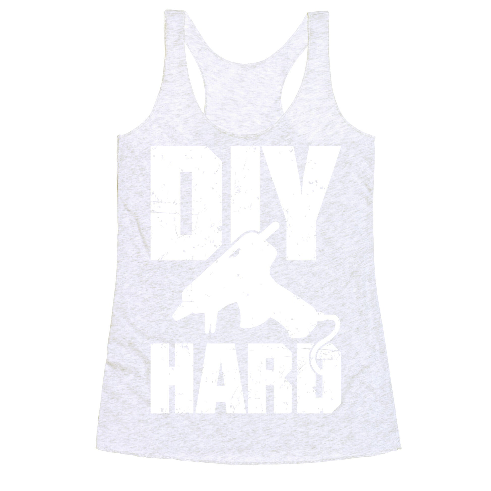 DIY Hard Racerback Tank