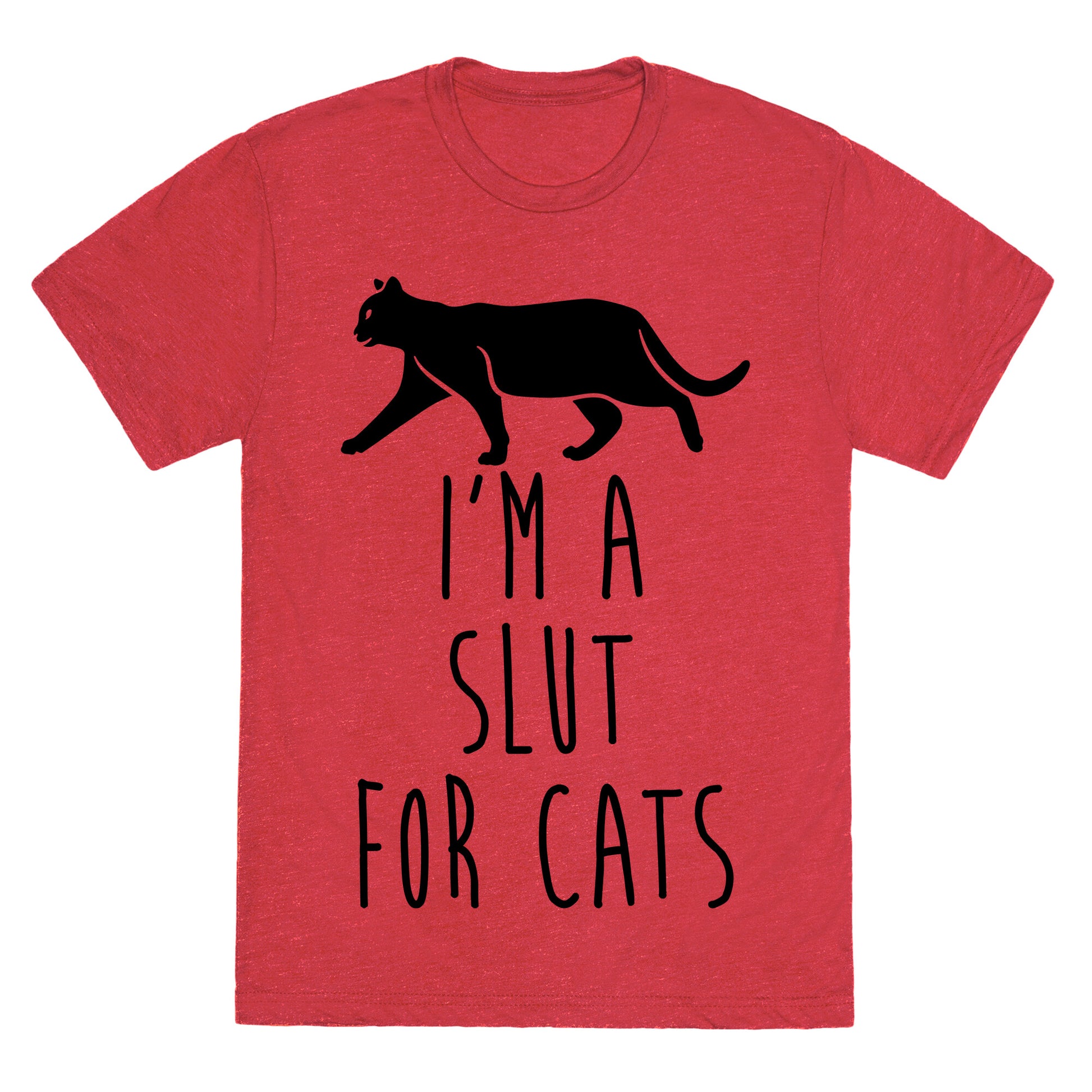 I'm A Slut For Cats Unisex Triblend Tee