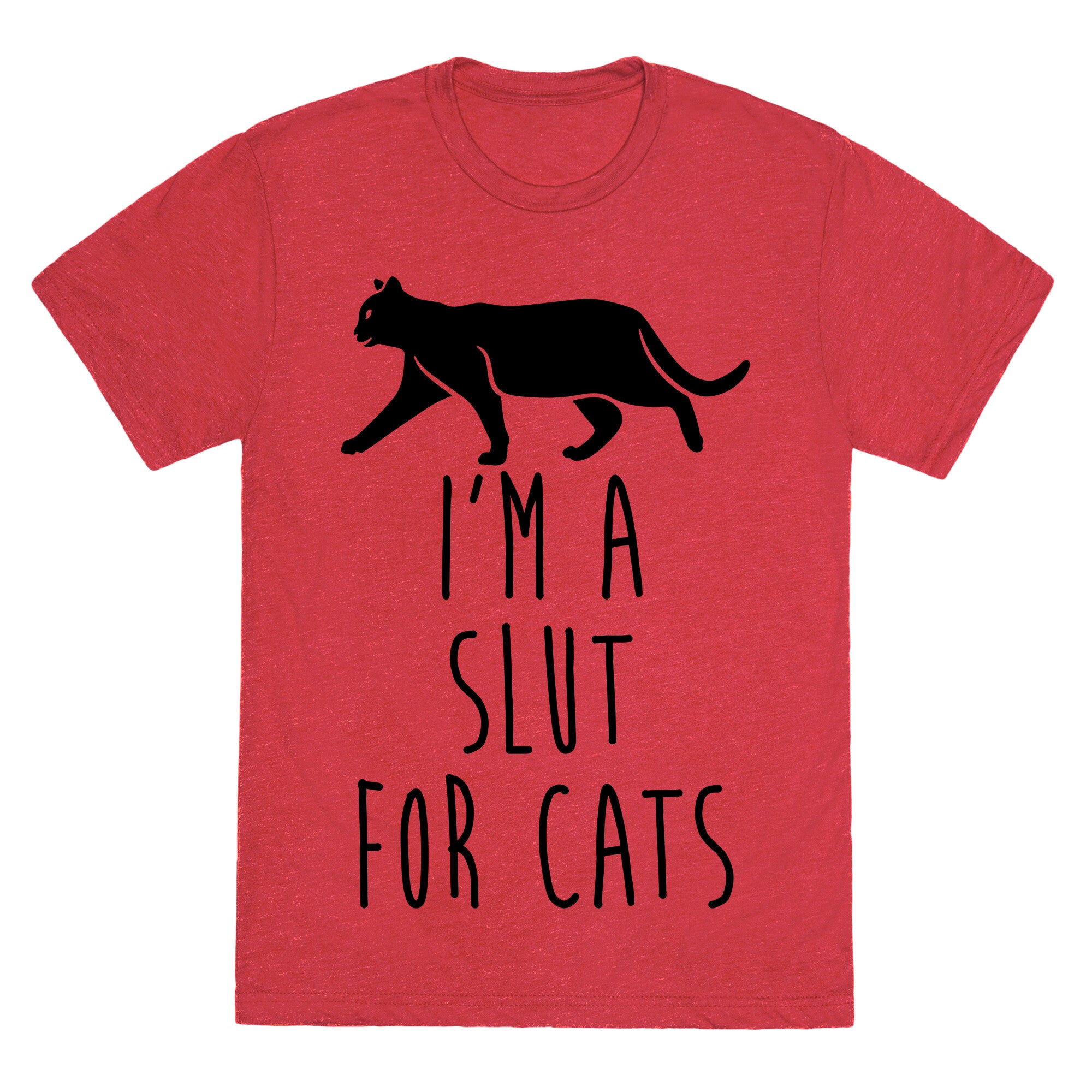 I'm A Slut For Cats Unisex Triblend Tee