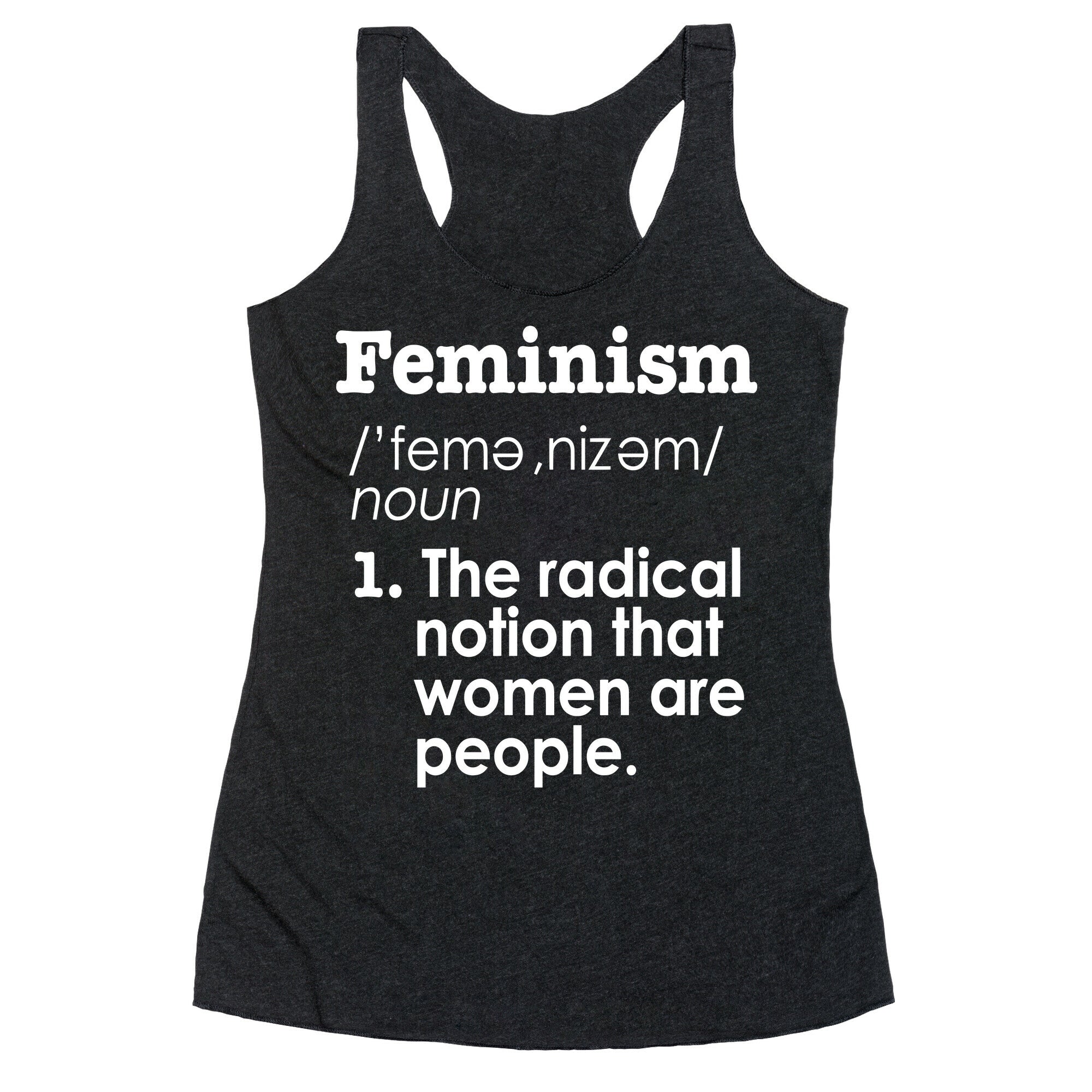 Feminism Definition Racerback Tank