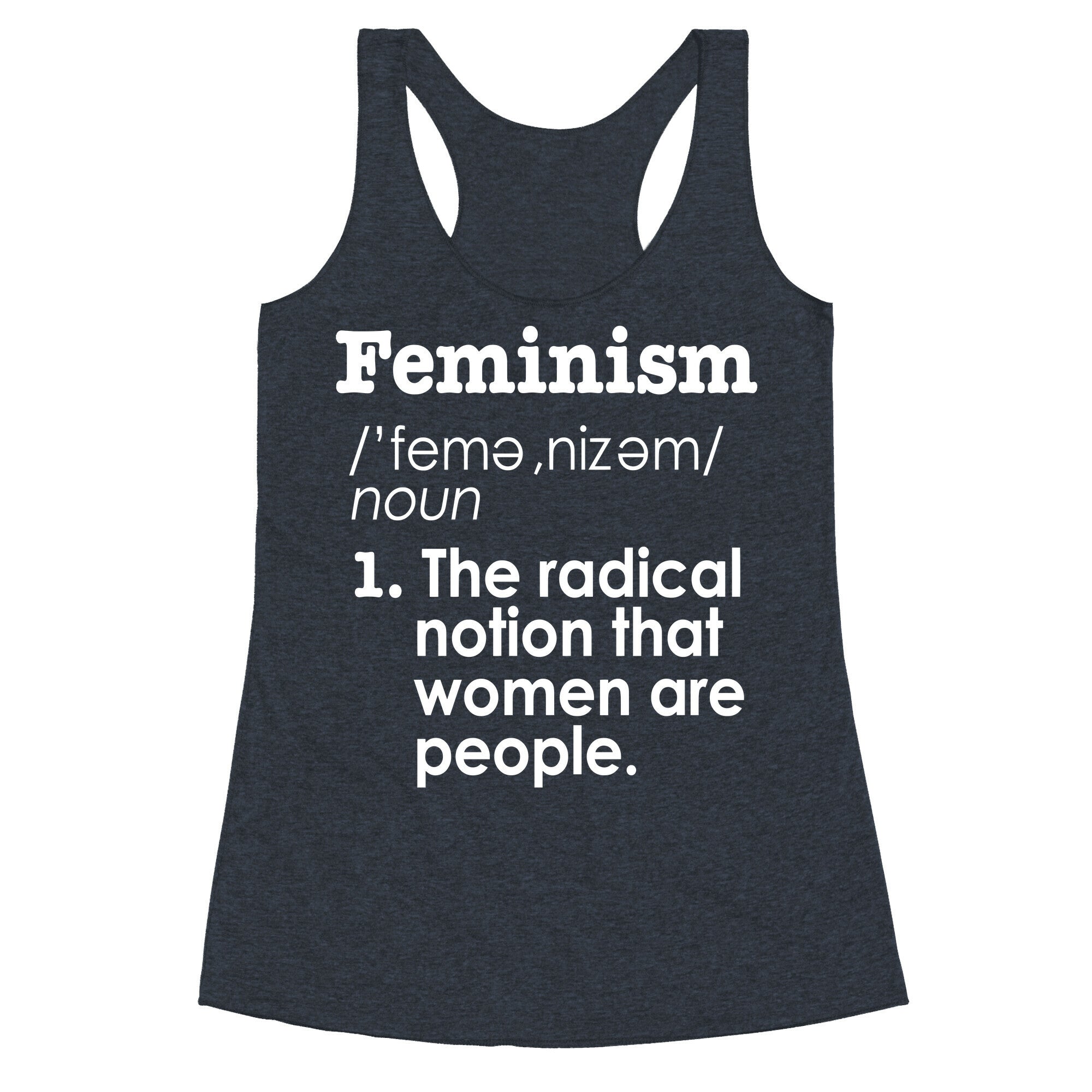 Feminism Definition Racerback Tank
