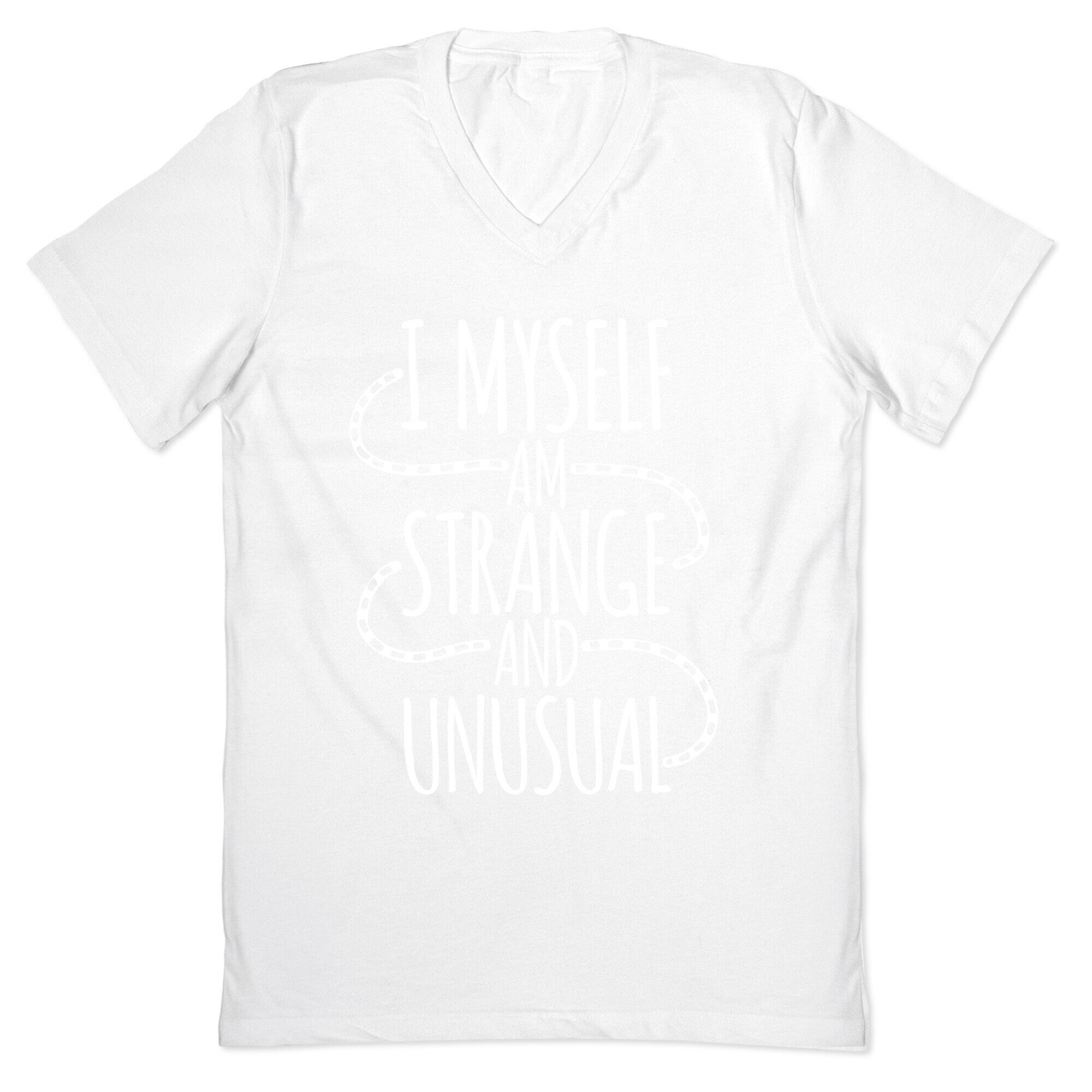 I Myself am Strange and Unusual V-Neck