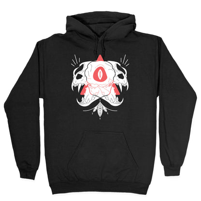 Double Cat Skulls Hoodie