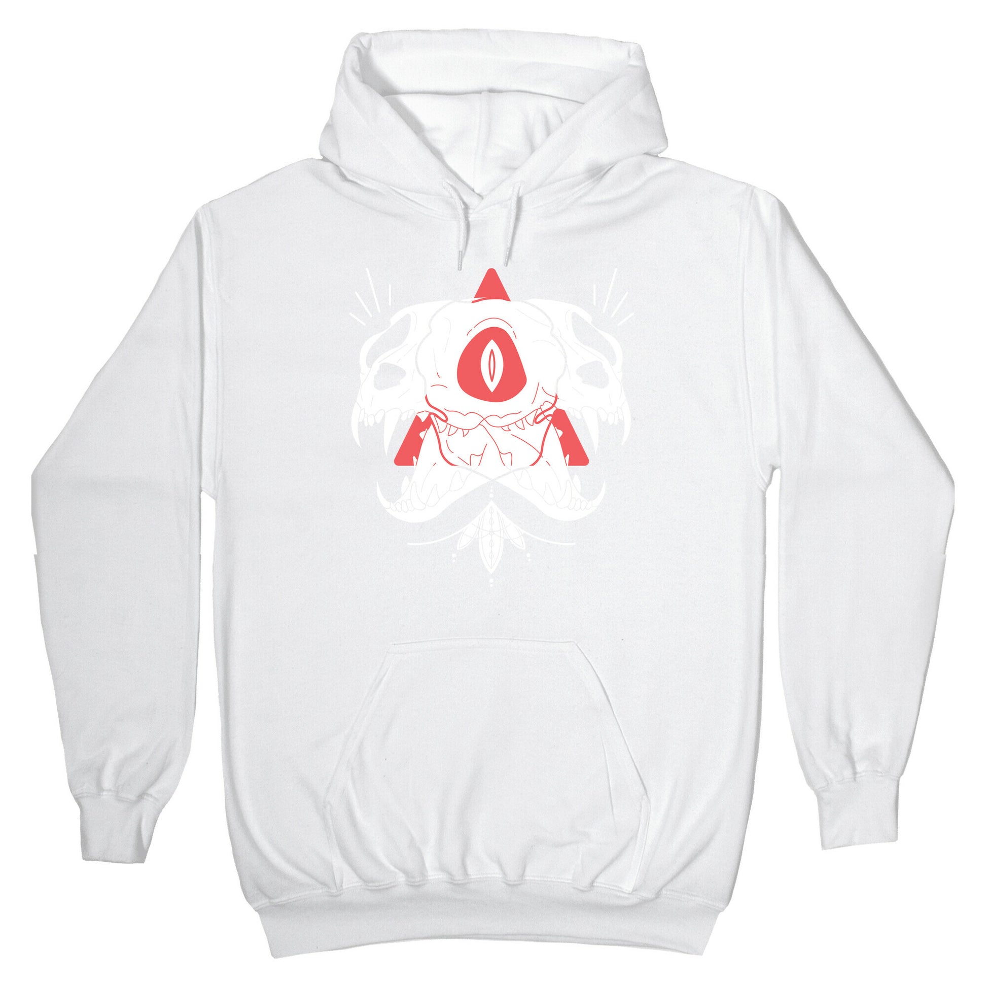 Double Cat Skulls Hoodie