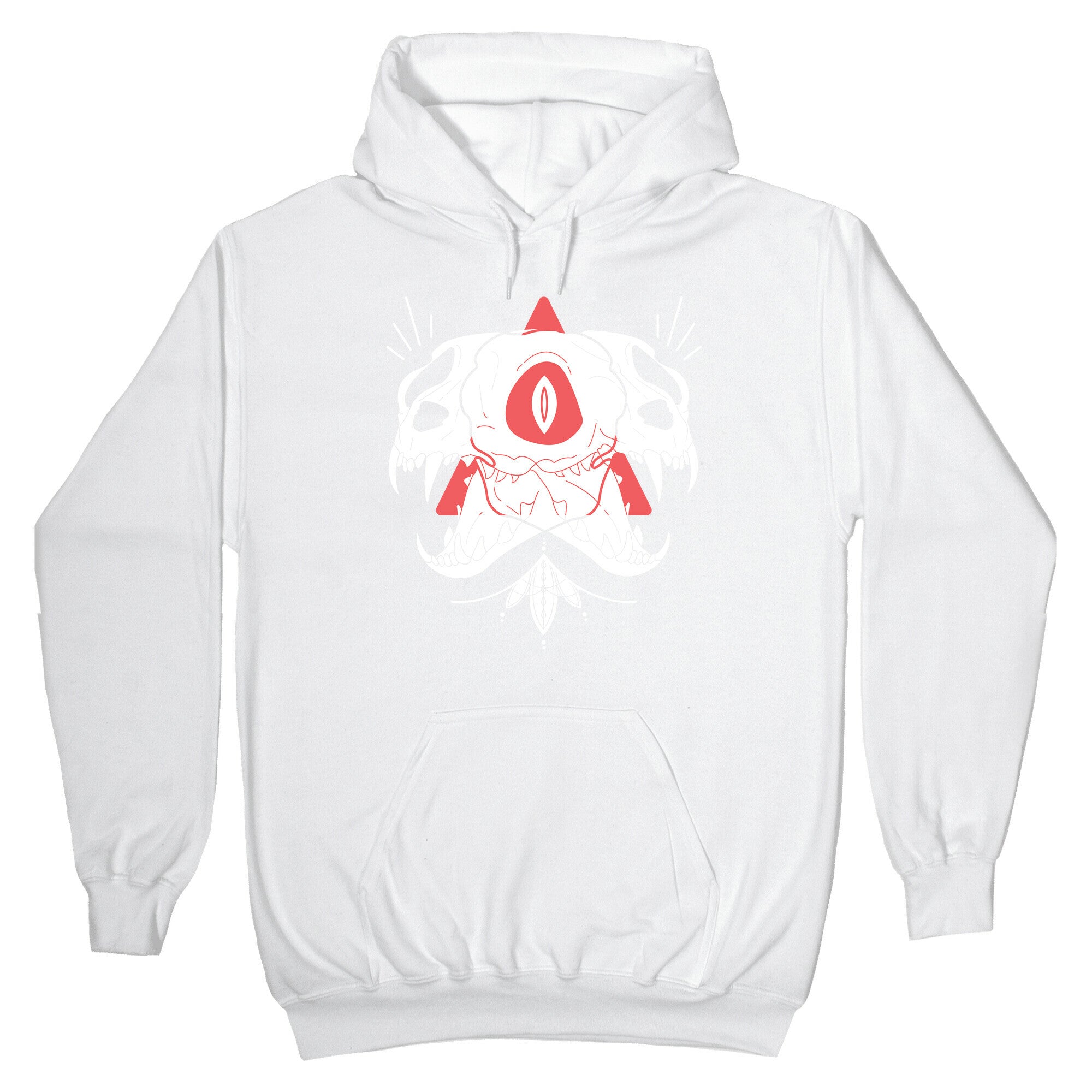 Double Cat Skulls Hoodie