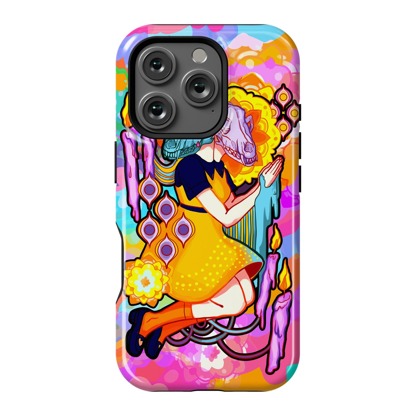 Kaleidoscope Prayer Phone Case