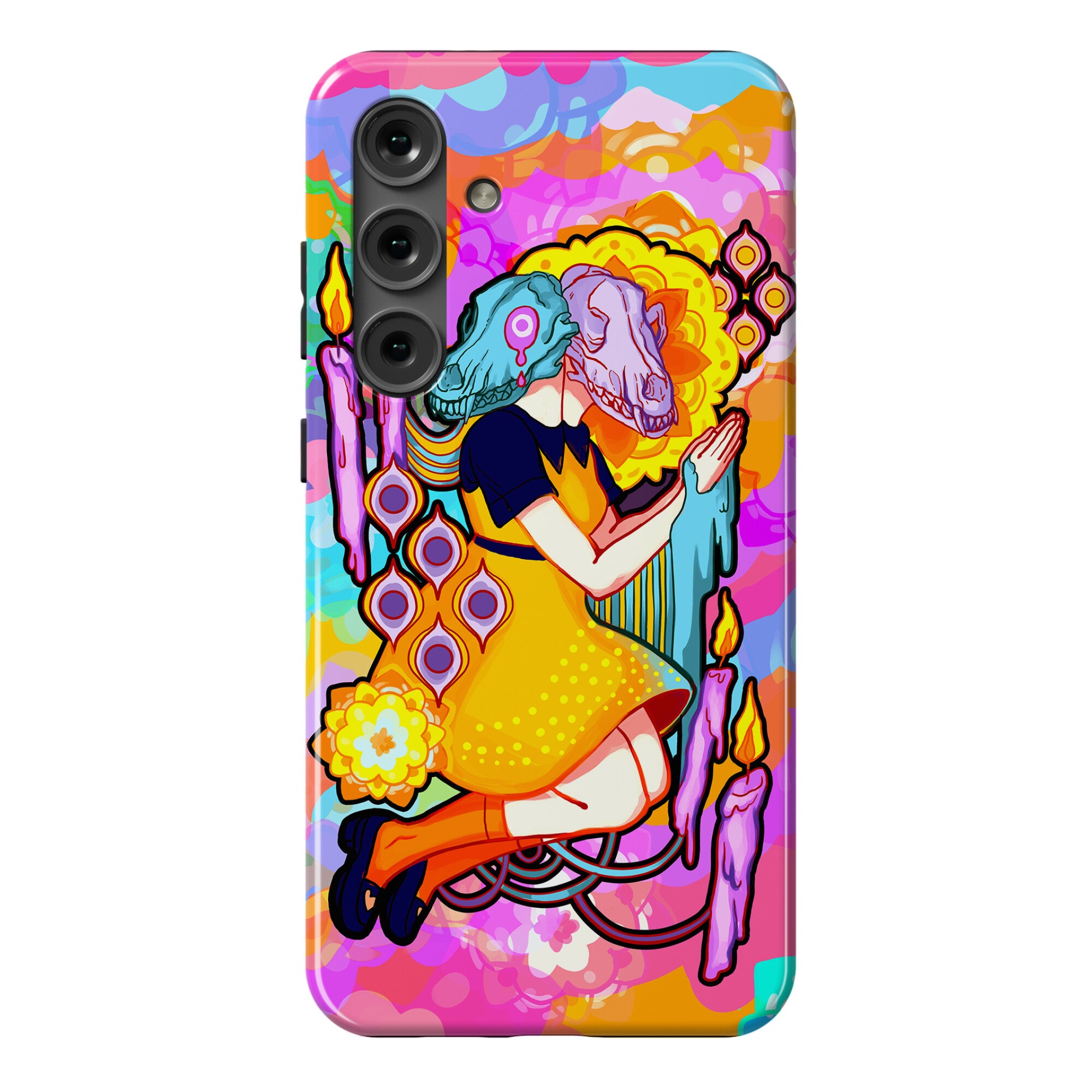 Kaleidoscope Prayer Phone Case