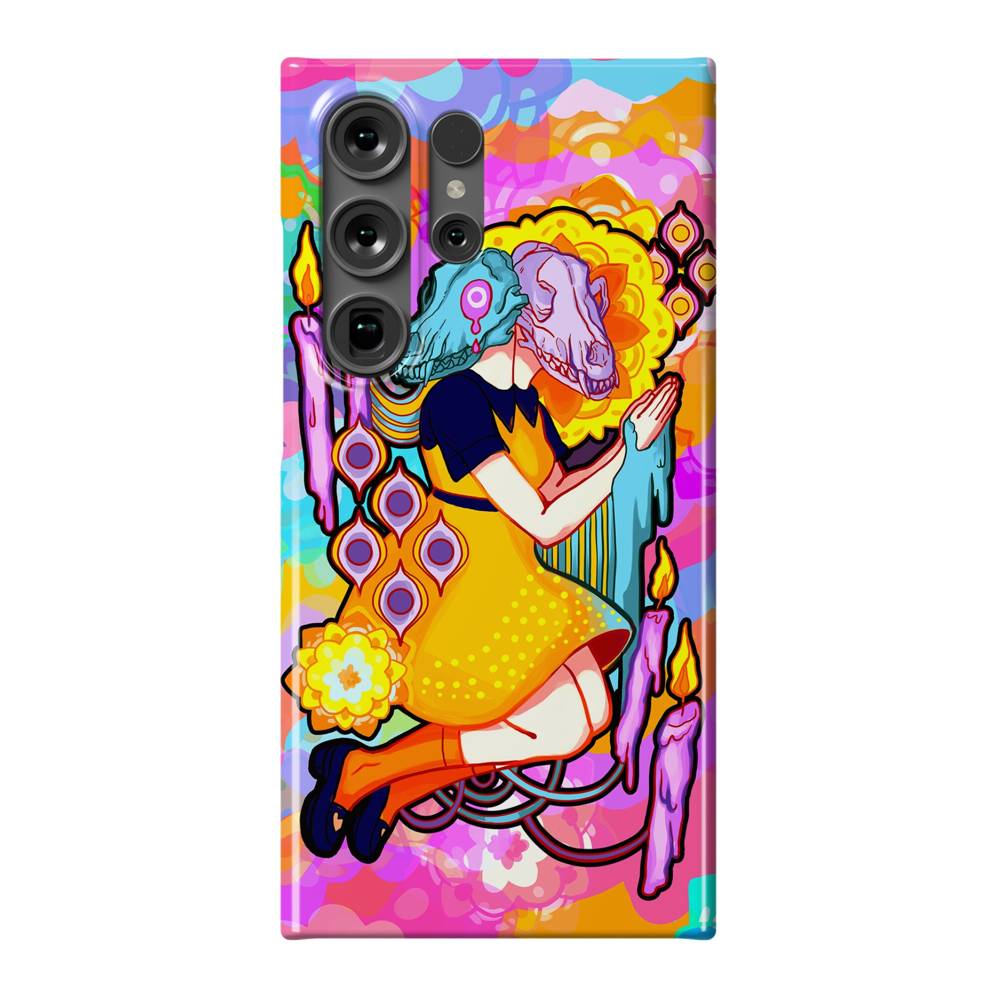Kaleidoscope Prayer Phone Case