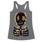 Mushroom Skeleton Racerback Tank