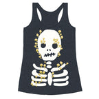 Mushroom Skeleton Racerback Tank