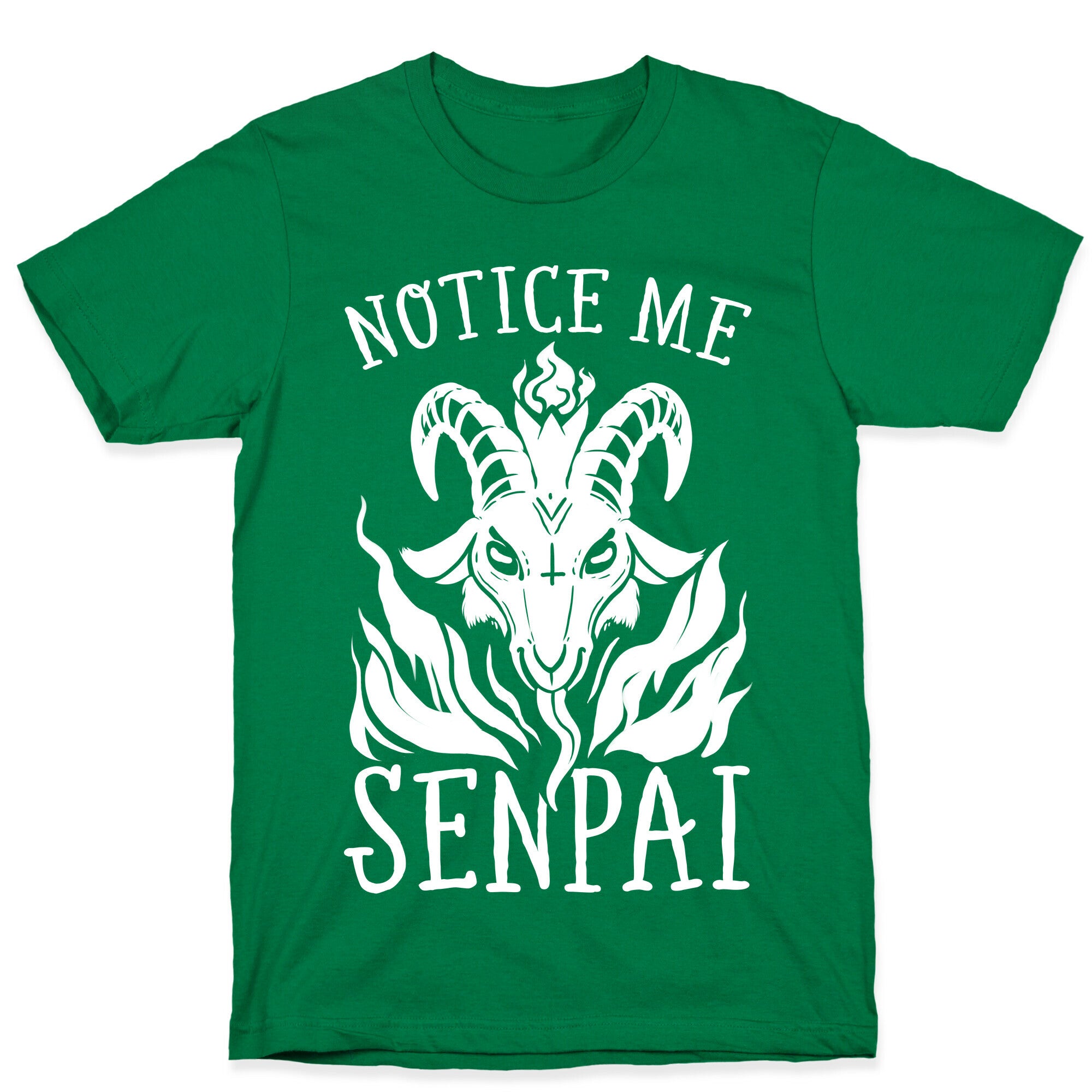 Notice Me Senpai! (Baphomet) T-Shirt
