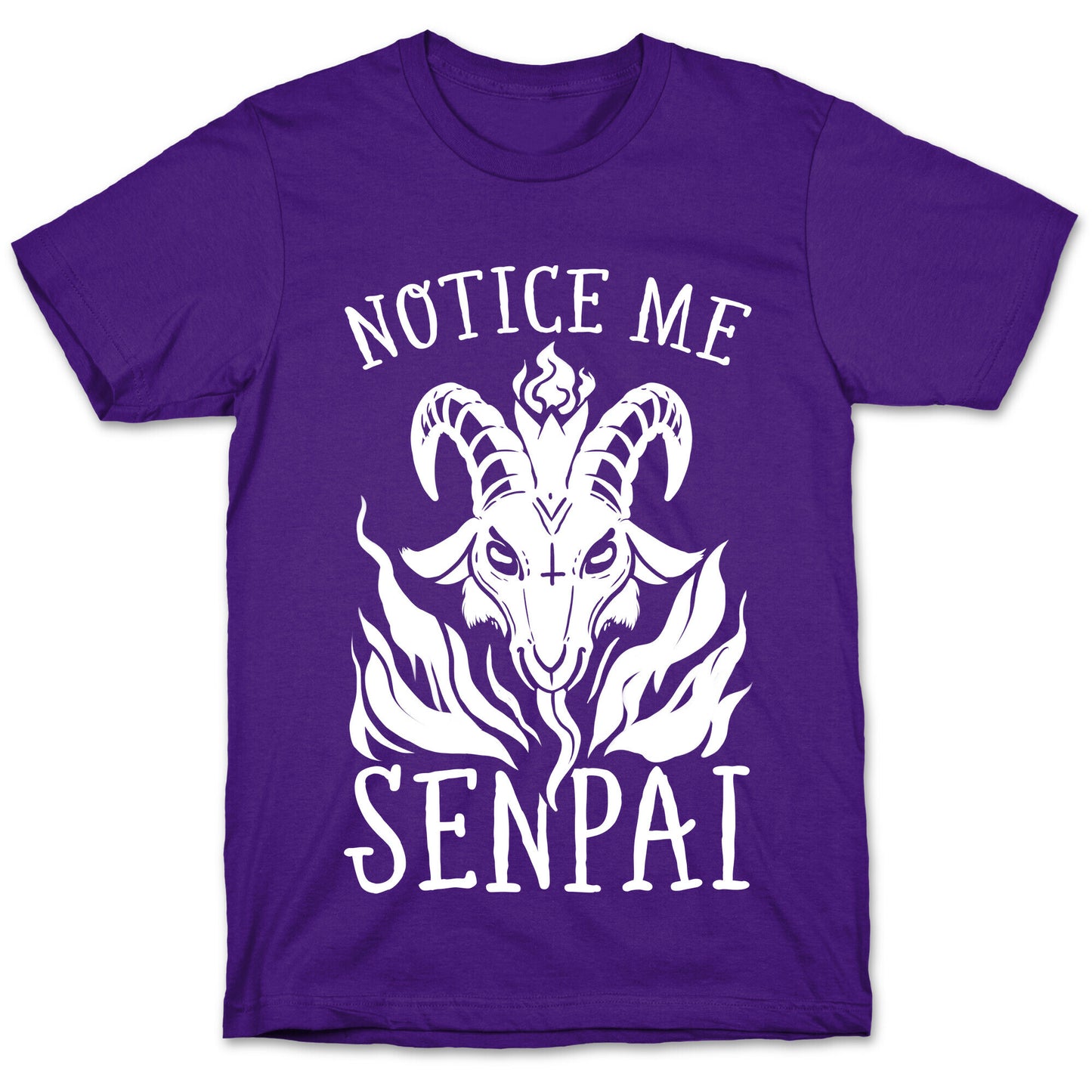 Notice Me Senpai! (Baphomet) T-Shirt