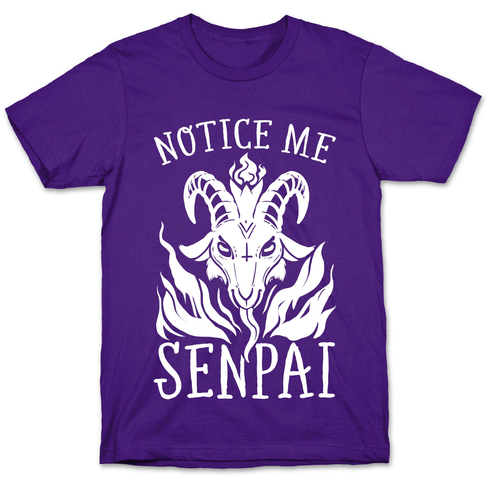 Notice Me Senpai! (Baphomet) T-Shirt