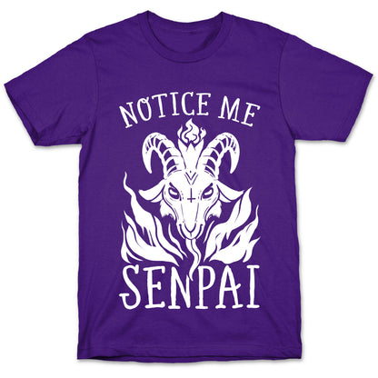Notice Me Senpai! (Baphomet) T-Shirt